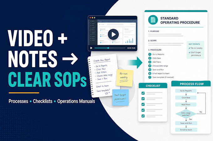 turn your loom videos and messy notes into clear business sops
