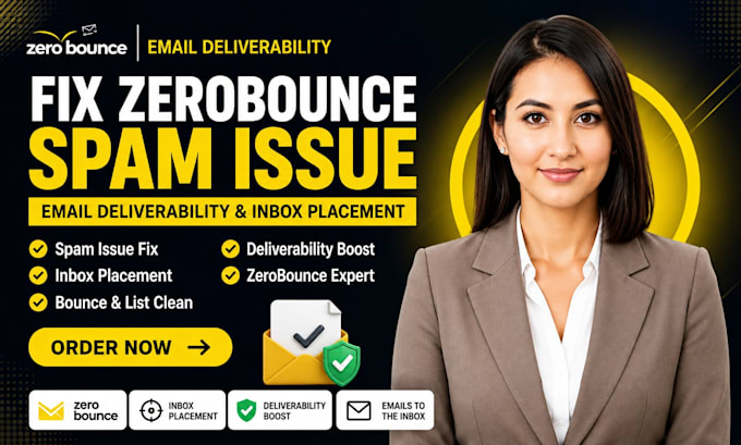 fix zerobounce spam issue email deliverability inbox placement