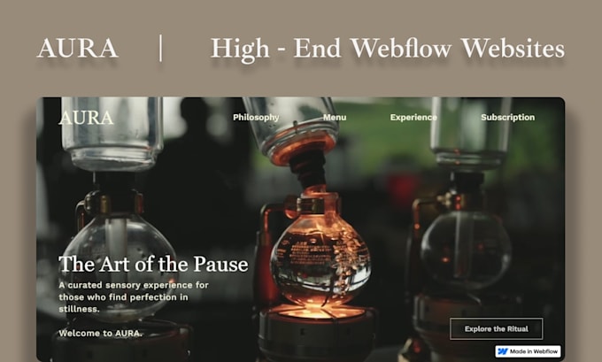 design a premium uxui website and develop it for high performance