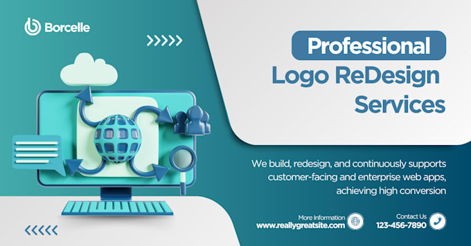 professionally redesign your logo and vectorize it