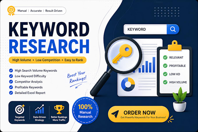 do professional keyword research for seo