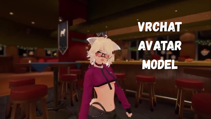 create vrchat model avatar, nsfw rigging, furry avatar, 3d model vrc character
