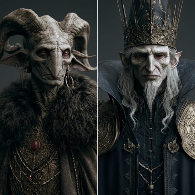 fantasy horror and fantasy horror character