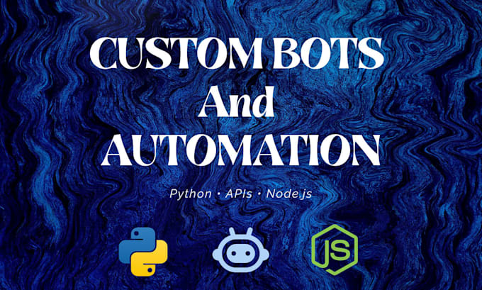 build custom bots, ai tools and python automations