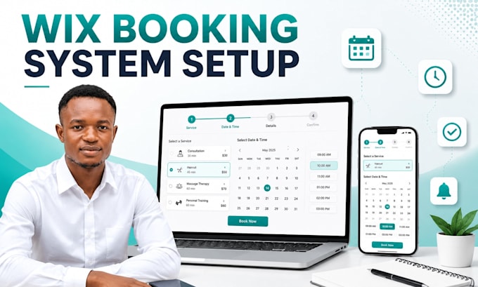 setup wix booking system wix appointment booking  scheduling wix booking website