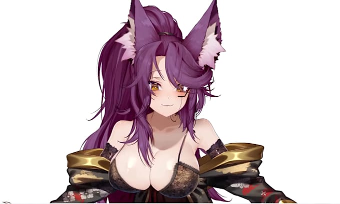 create custom live 2d vtuber model anime commission vtuber rigging vbridger vlog