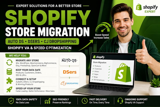 do shopify migration, shopify clone, shopify transfer, ai dropshipping, auto ds