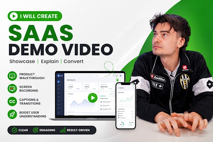 create a professional software demo video for product conversations