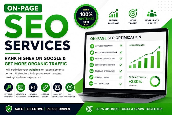 provide complete on page SEO optimization service