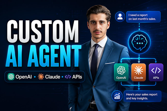 build ai agent chatbot with openai claude and API