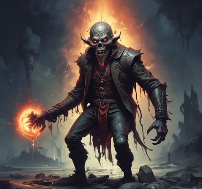 design dark and mysterious fantasy worlds