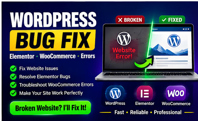 fix wordpress, elementor and woocommerce issues