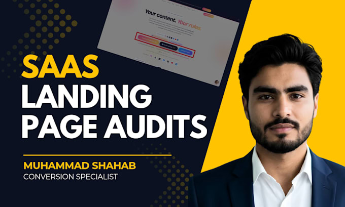 audit your saas landing page for conversion leaks