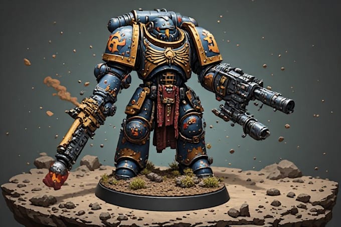 paint your warhammer 40k miniatures