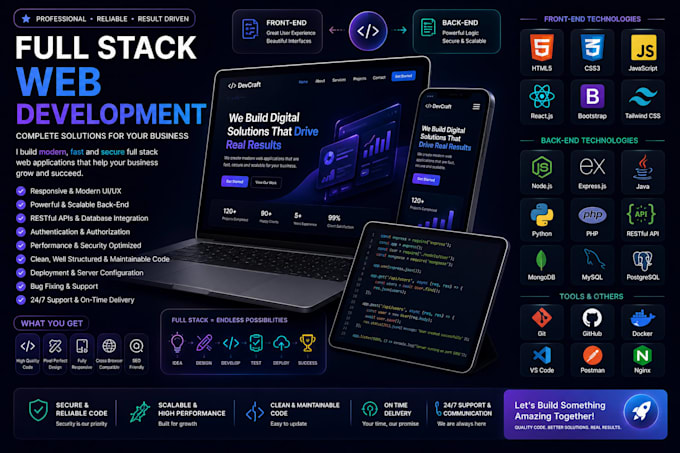 build a modern responsive website