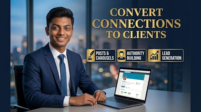 write linkedin posts for ai search visibility and thought leadership