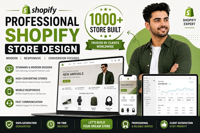 build a premium shopify store for your brand