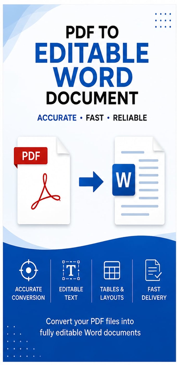 convert pdf to editable word document