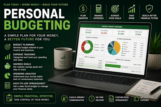 create a simple personal budget and expense plan