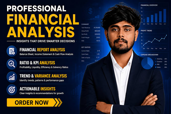 prepare the financial statement for the company