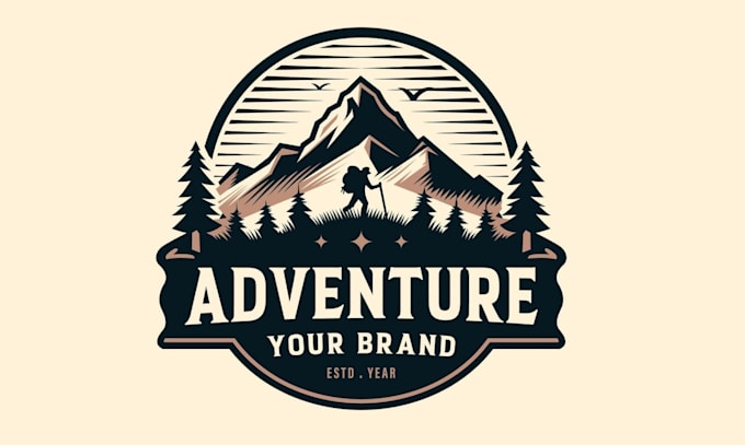 make high quality graceful adventure logo