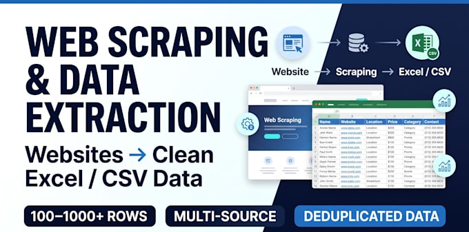scrape any website into clean structured data