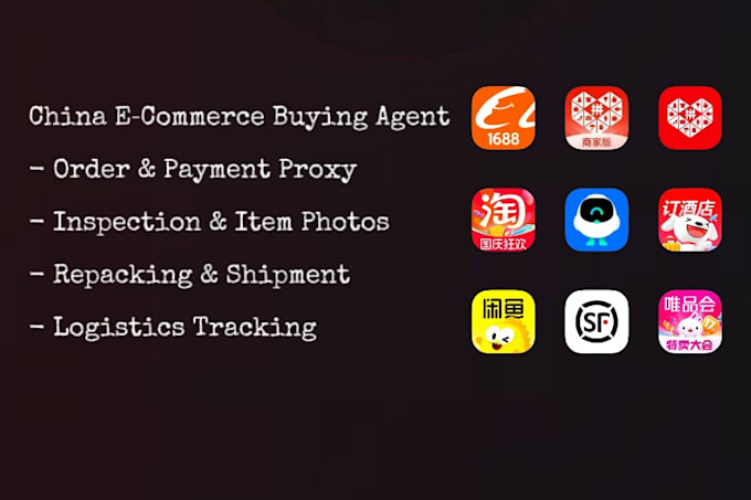 help you purchase products on chinese ecommerce platforms