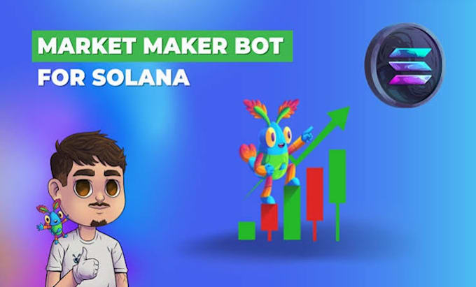 create solana trading bot, arbitrage bot, market maker bot, and volume bot