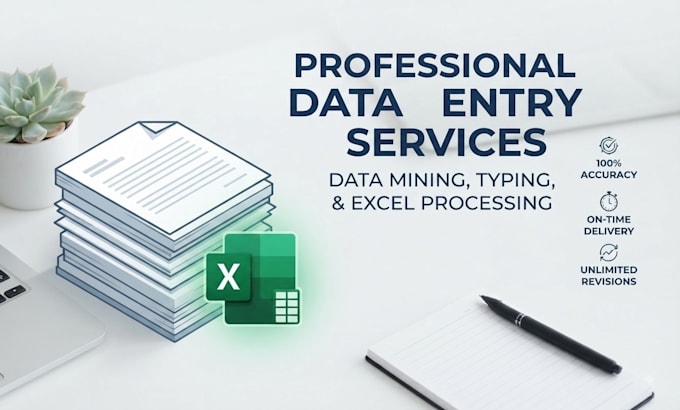 data entry and typing