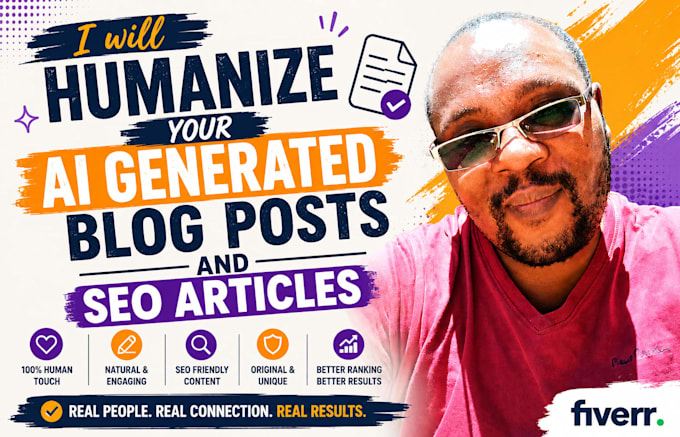 humanize your ai generated blog posts and SEO articles