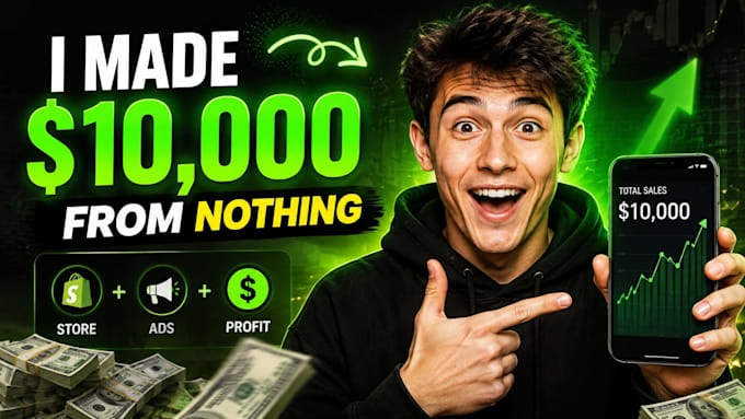 create modern and eye catching youtube thumbnails