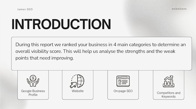 create a local visibility report for your business