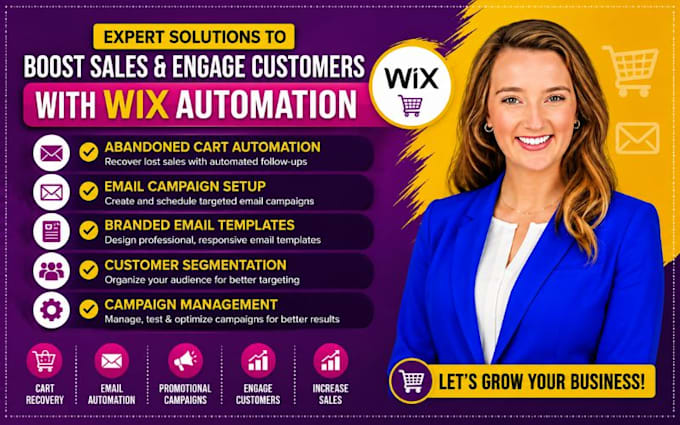 setup wix ecommerce abandoned cart automation  email campaign management