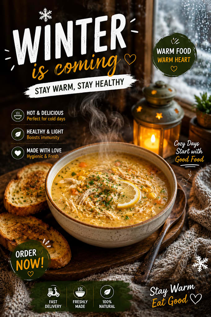 design 5 mouth watering instagram food posts for restaurant