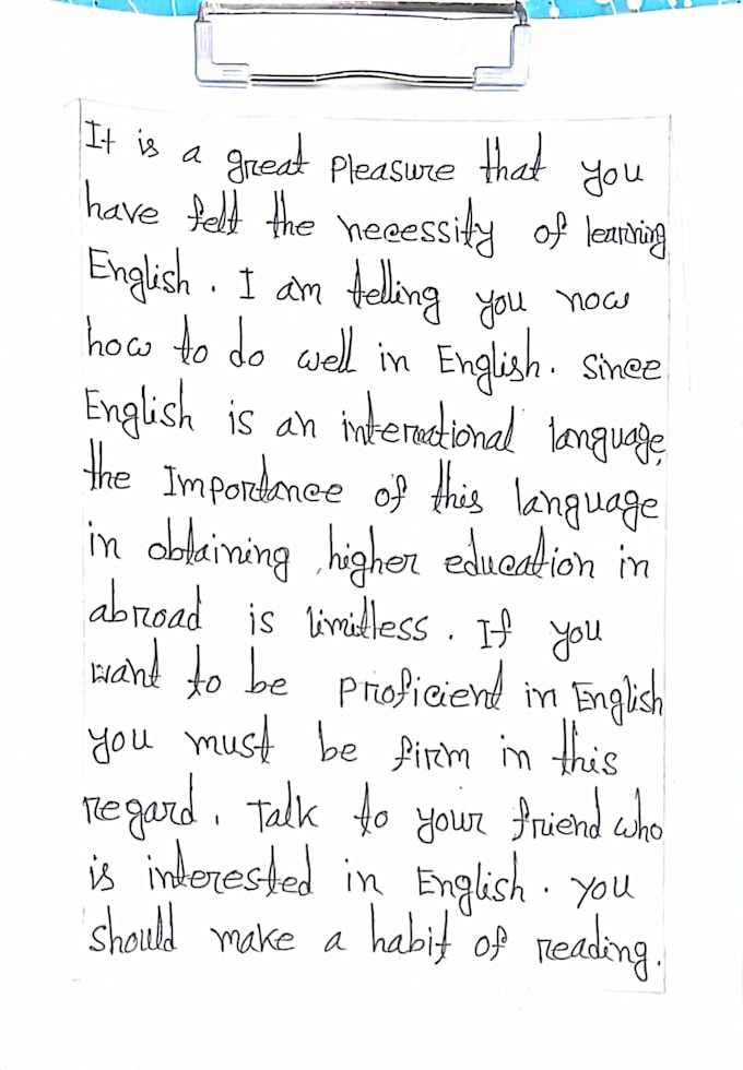 write custom handwritten letters and notes