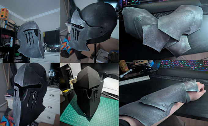 cosplay creation armor props cosplay custom eva foam 3d printed accessories stl