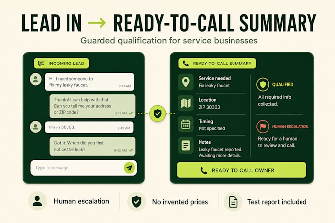 build a guarded multilingual lead qualification workflow