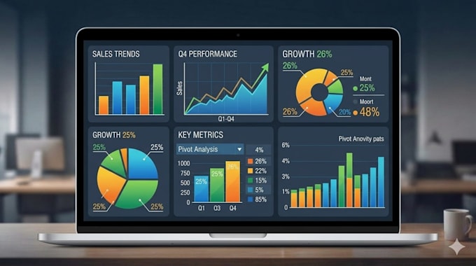 use excel to analyse data and create expert dashboards