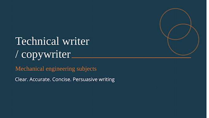 write mechanical engineering documentation and reports
