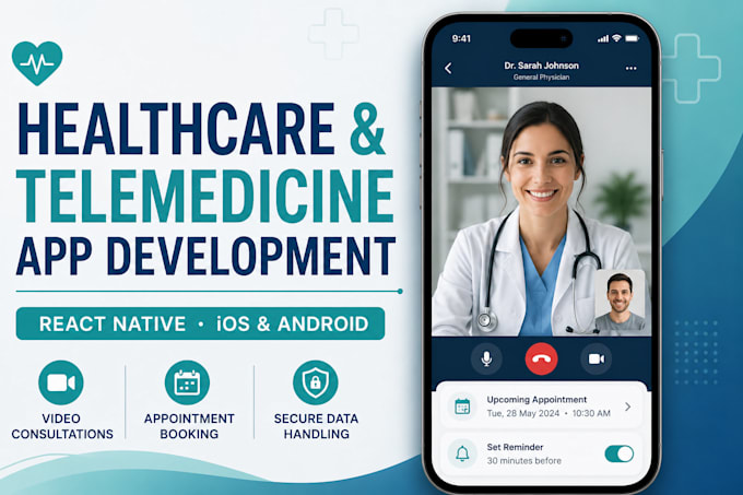 develop a healthcare or telemedicine mobile app