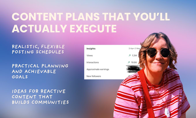 create an engaging social media content plan