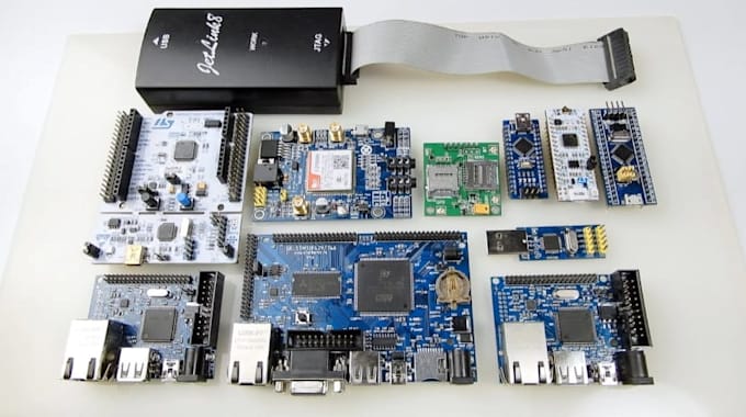 design stm32 embedded pcb for iot controllers, sensors and custom hardware