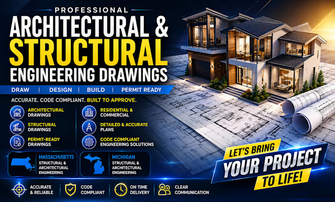 draw stamp architectural engirneering massachusetts, michigan structural drawing