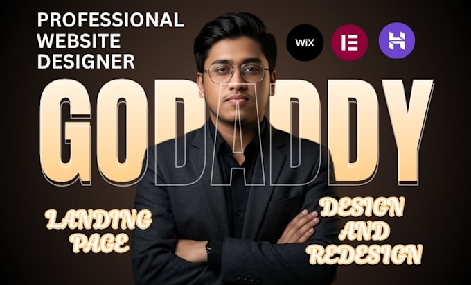 design godaddy website redesign godaddy website design develop godaddy website