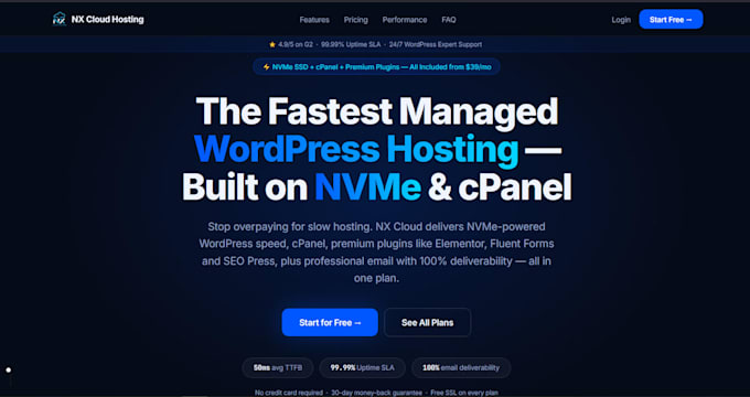 create a premium website