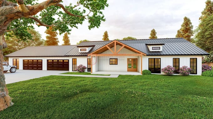 draw barndominium plans, pole barns and metal building plans