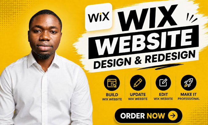 edit wix website, update wix and build a professional wix website, wix expert
