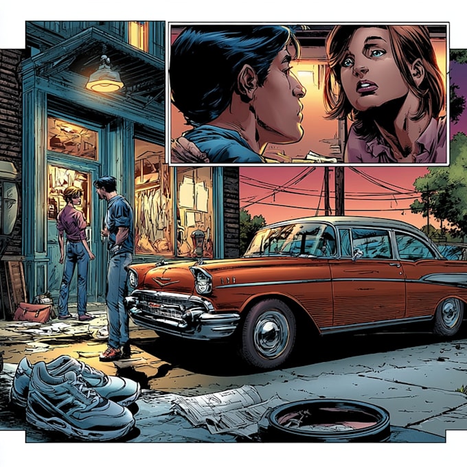 draw your comic book pages