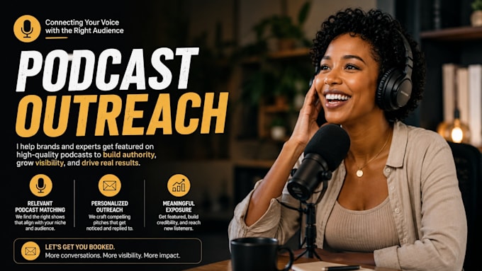 do podcast outreach for you