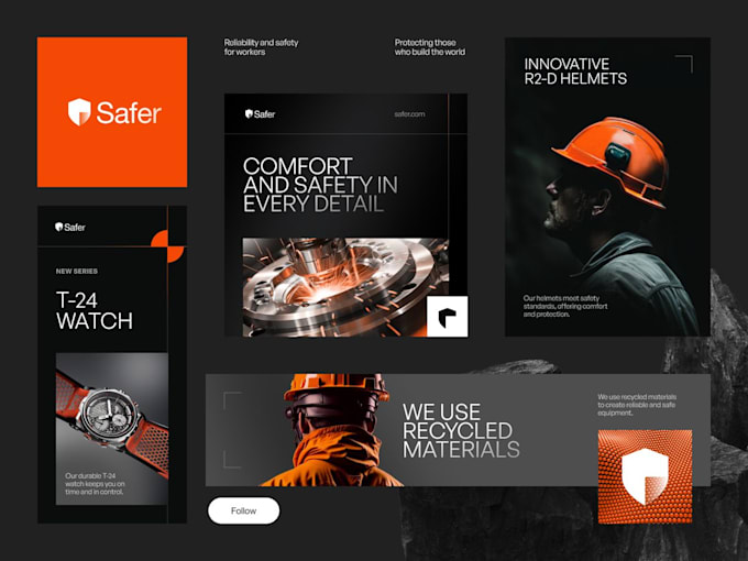 design a strategic brand identity and  visual direction